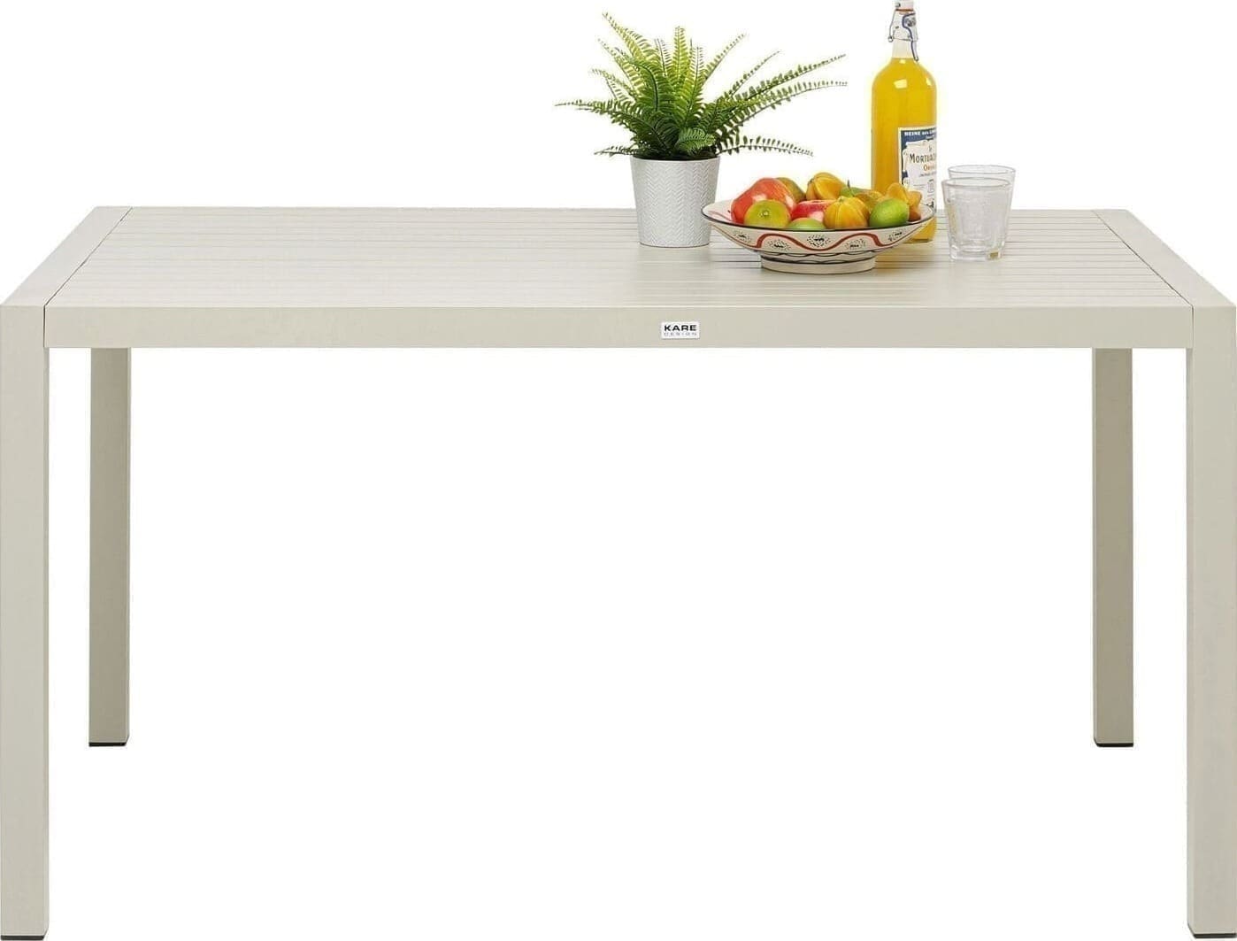 Tafel Madagascar Grey 80x140cm Kare Design Eettafel 70627