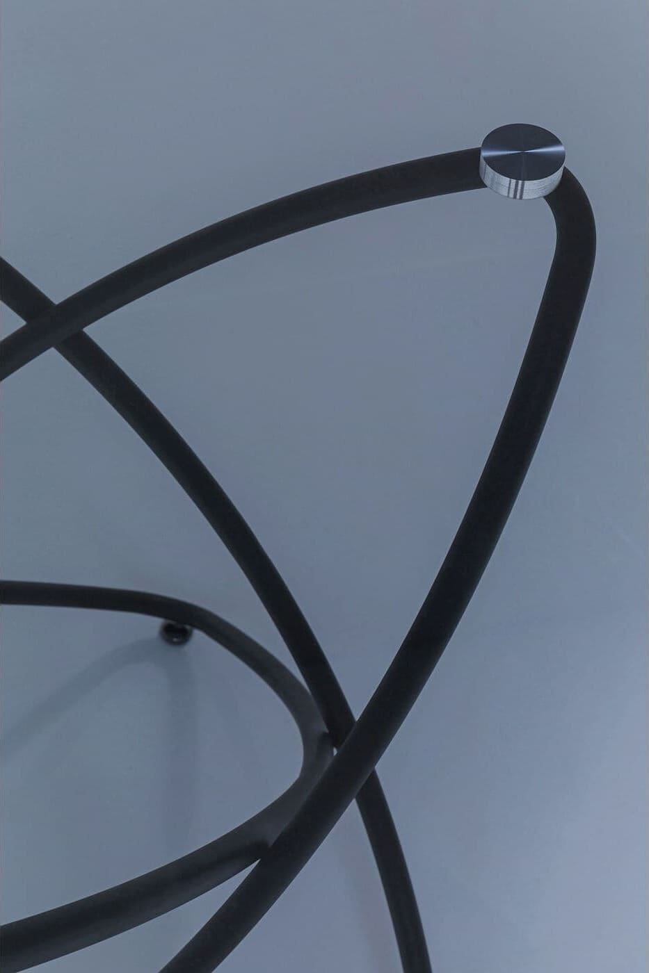 Tafel Molekular Black Ø120cm Kare Design Eettafel 85673