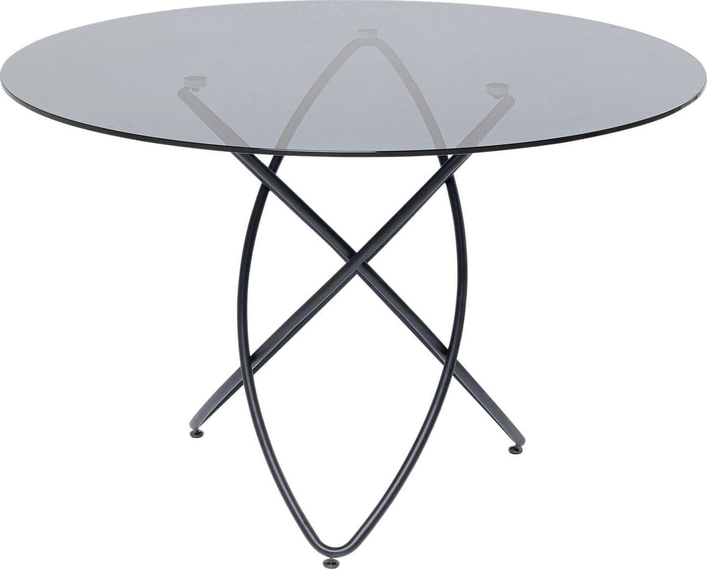 Tafel Molekular Black Ø120cm Kare Design Eettafel 85673