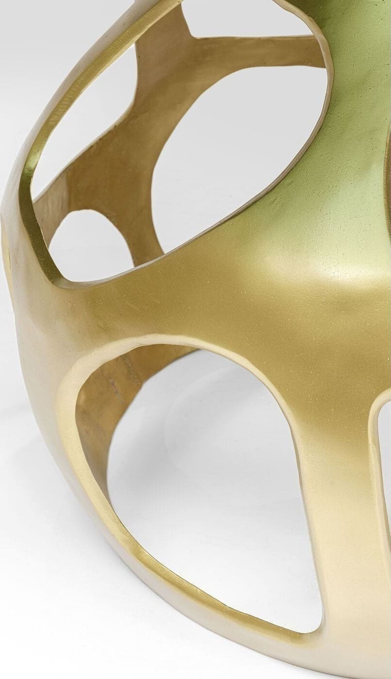 Tafel Volcano Gold Ø120cm Kare Design Eettafel 85699