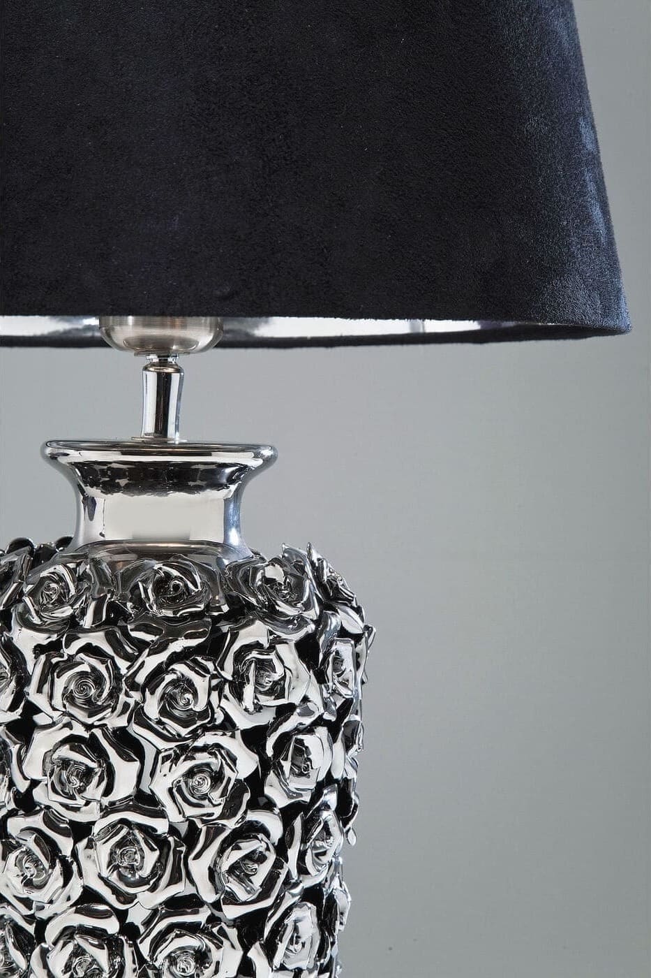 Tafellamp Rose Silver 57cm Kare Design Tafellamp 33215