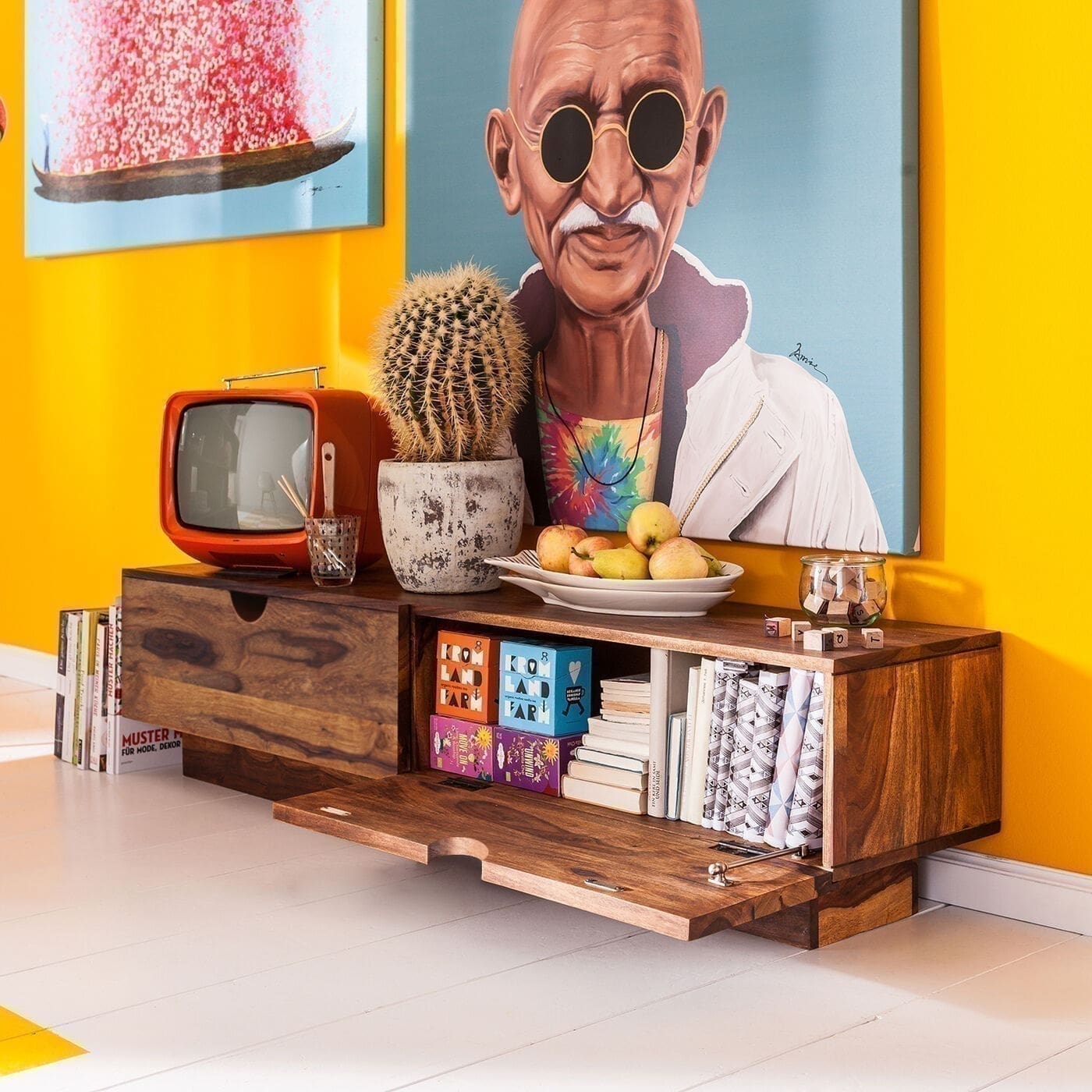 Tv-dressoir Authentico Kare Design Tv-meubel|Tv-dressoir 80260