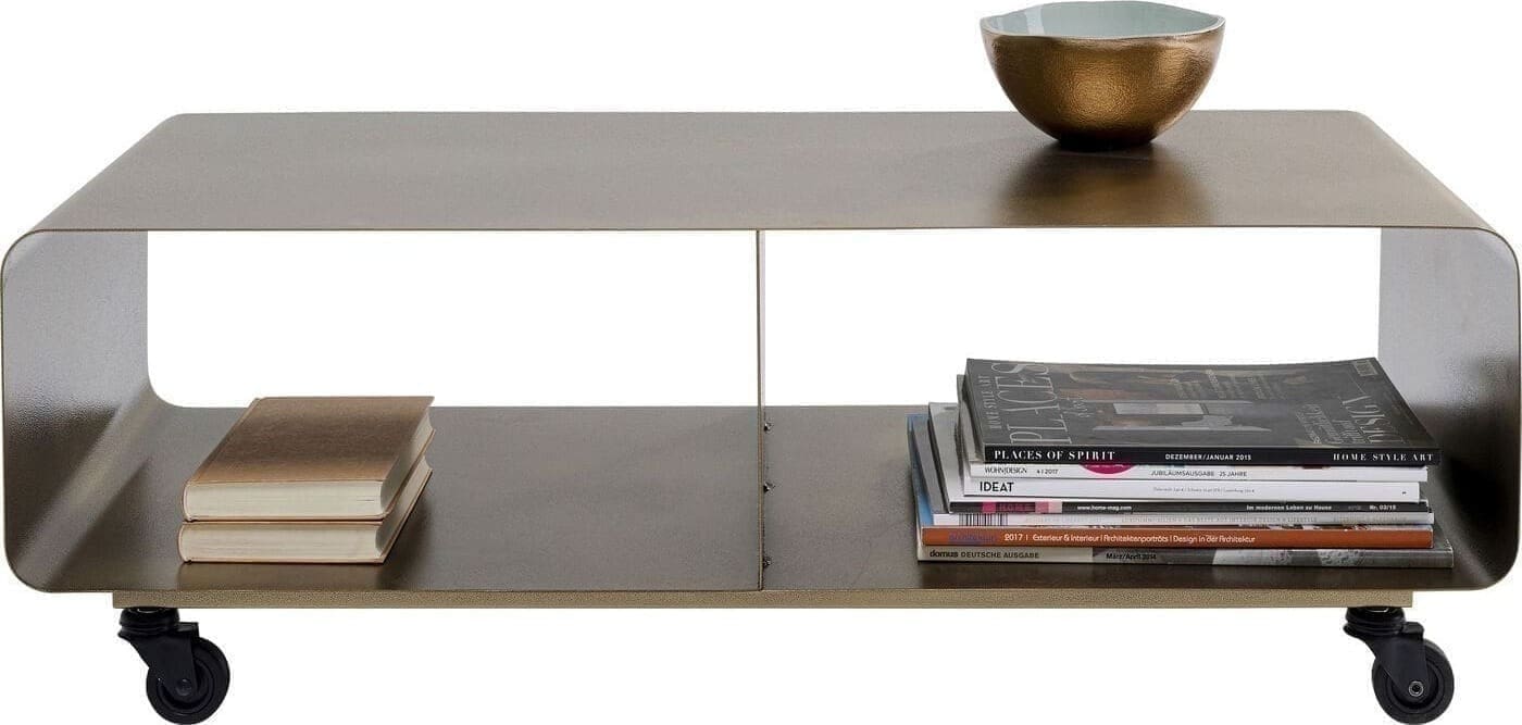 Tv-dressoir Lounge M Bronze 90x30cm Kare Design Tv-meubel|Tv-dressoir 85869
