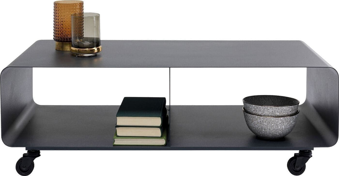Tv-dressoir Lounge M Grey 90x30cm Kare Design Tv-meubel|Tv-dressoir 85868