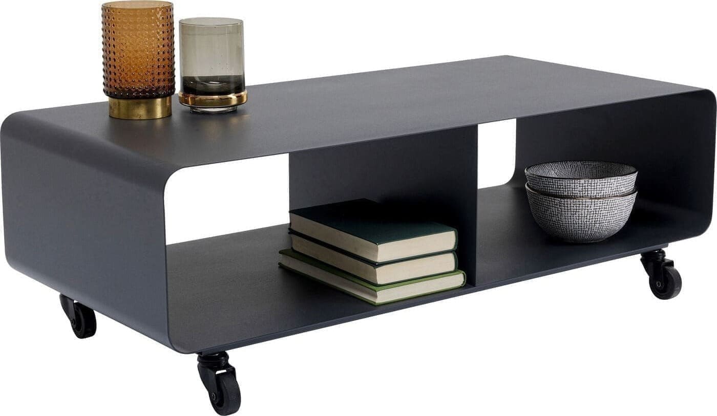 Tv-dressoir Lounge M Grey 90x30cm Kare Design Tv-meubel|Tv-dressoir 85868