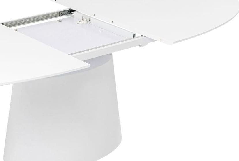 Uitschuiftafel Benvenuto White Matt 200(50)x110cm Kare Design Uitschuiftafel 80819