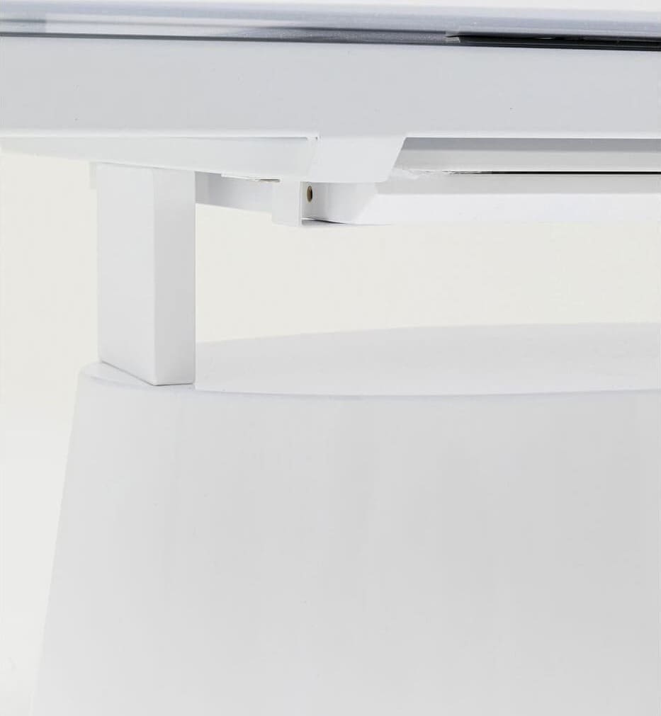 Uitschuiftafel Benvenuto White Matt 200(50)x110cm Kare Design Uitschuiftafel 80819