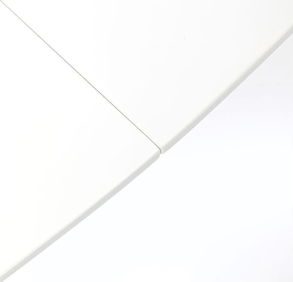 Uitschuiftafel Benvenuto White Matt 200(50)x110cm Kare Design Uitschuiftafel 80819