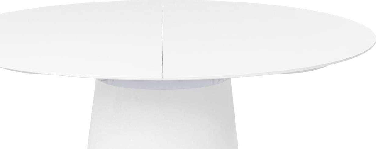 Uitschuiftafel Benvenuto White Matt 200(50)x110cm Kare Design Uitschuiftafel 80819