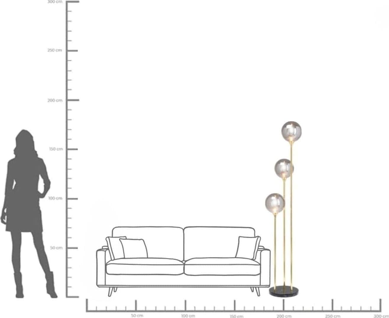 Vloerlamp Al Capone Tre Kare Design Vloerlamp 51762