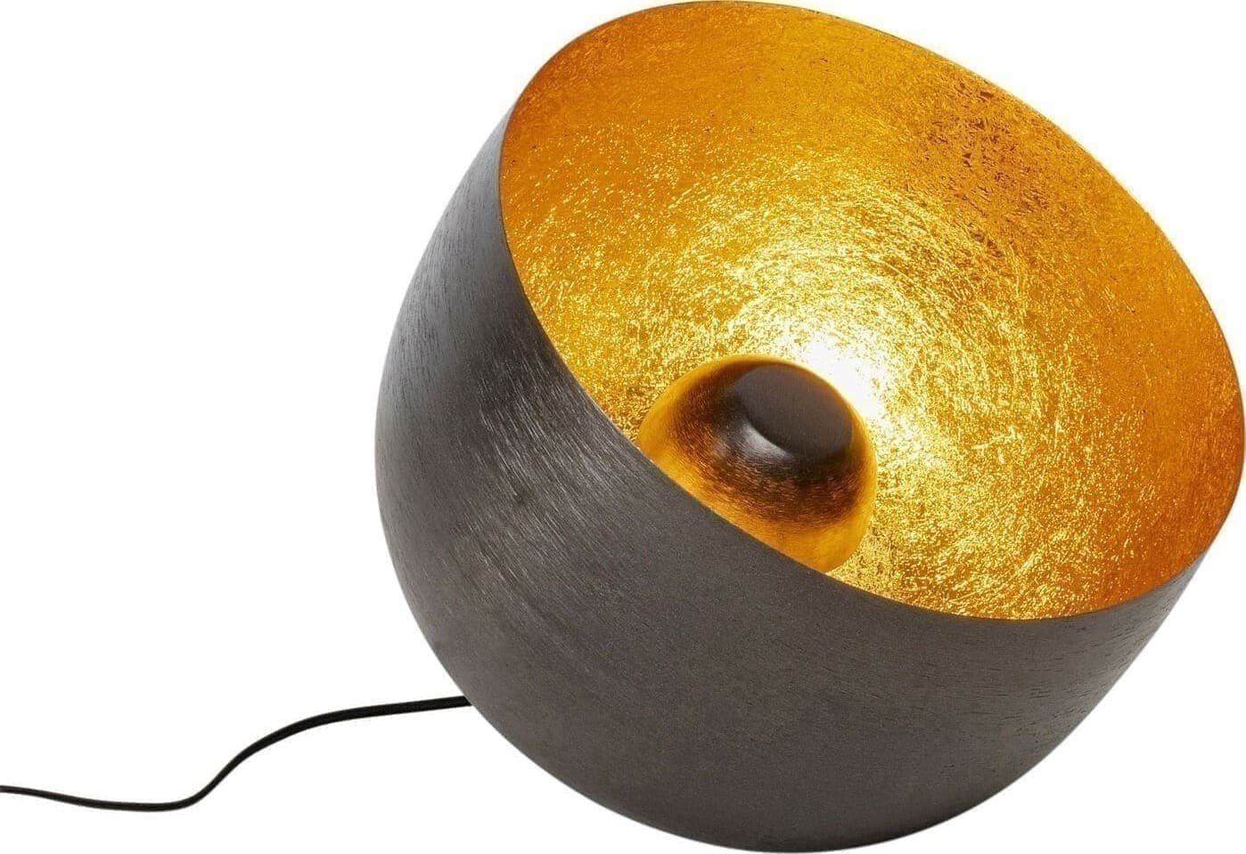 Vloerlamp Apollon Smooth Graphite Ø35cm Kare Design Vloerlamp 54282