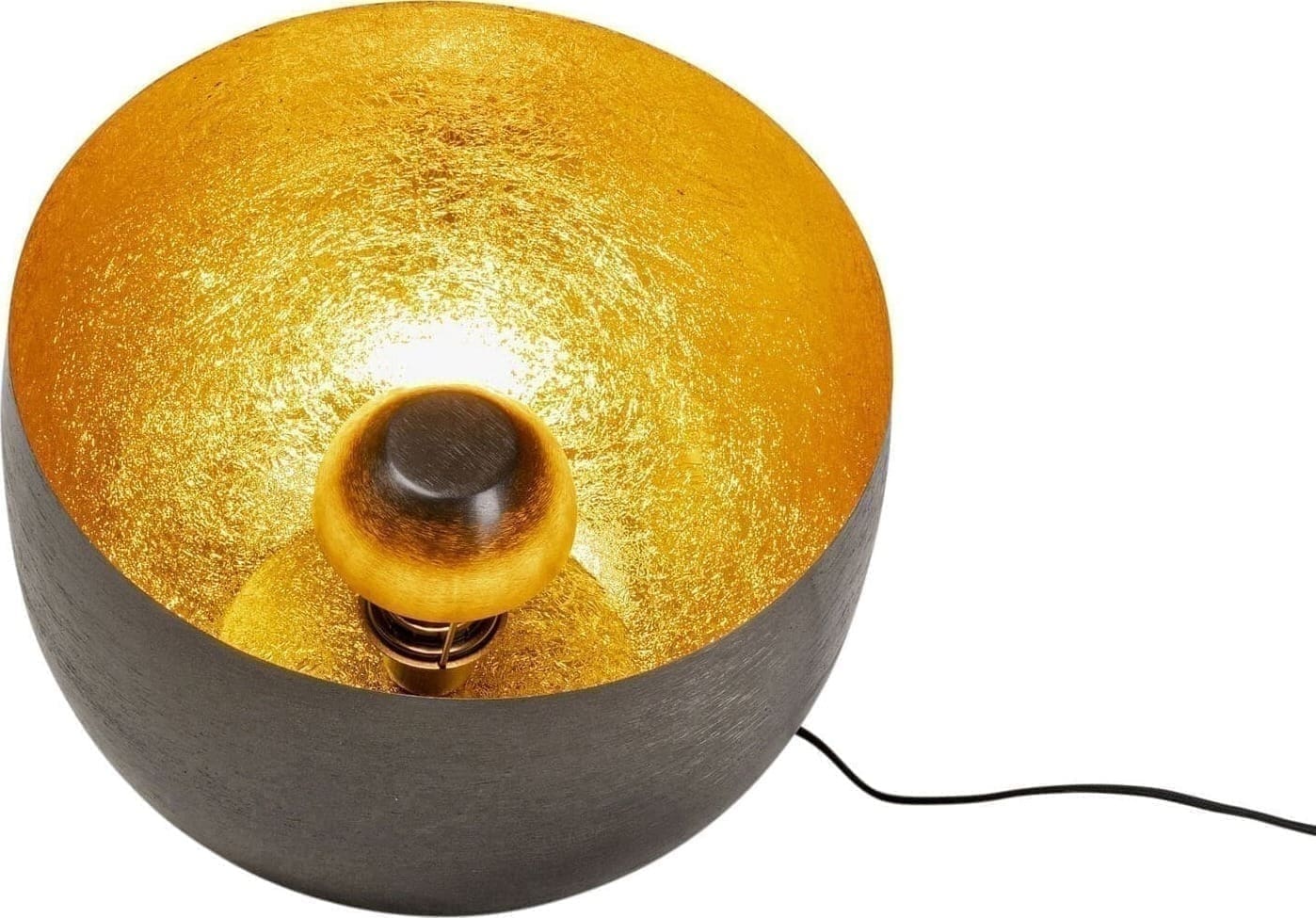 Vloerlamp Apollon Smooth Graphite Ø35cm Kare Design Vloerlamp 54282