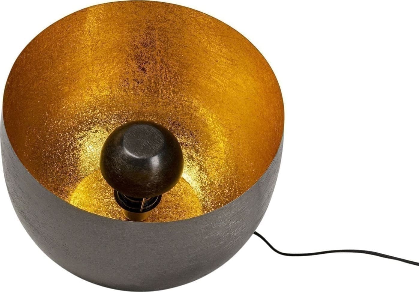 Vloerlamp Apollon Smooth Graphite Ø35cm Kare Design Vloerlamp 54282