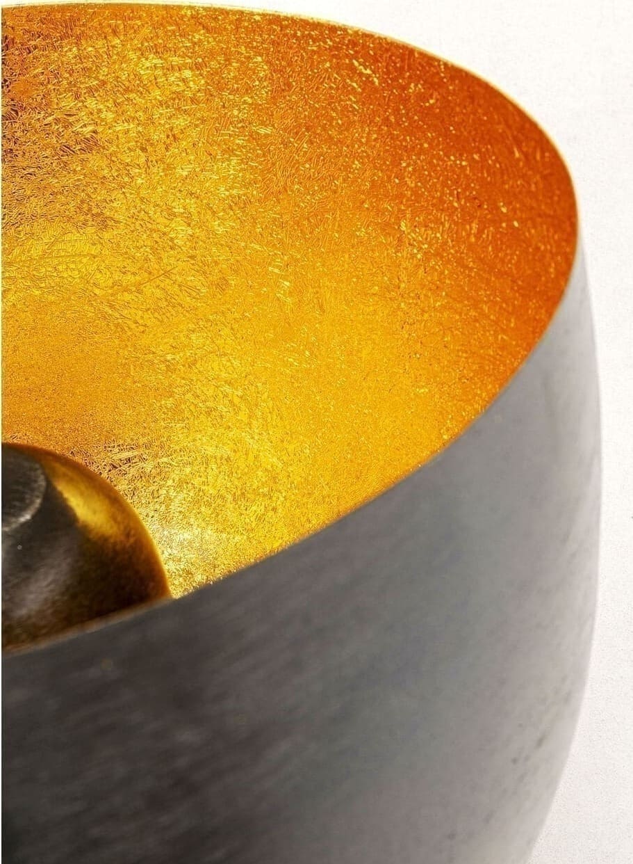 Vloerlamp Apollon Smooth Graphite Ø35cm Kare Design Vloerlamp 54282