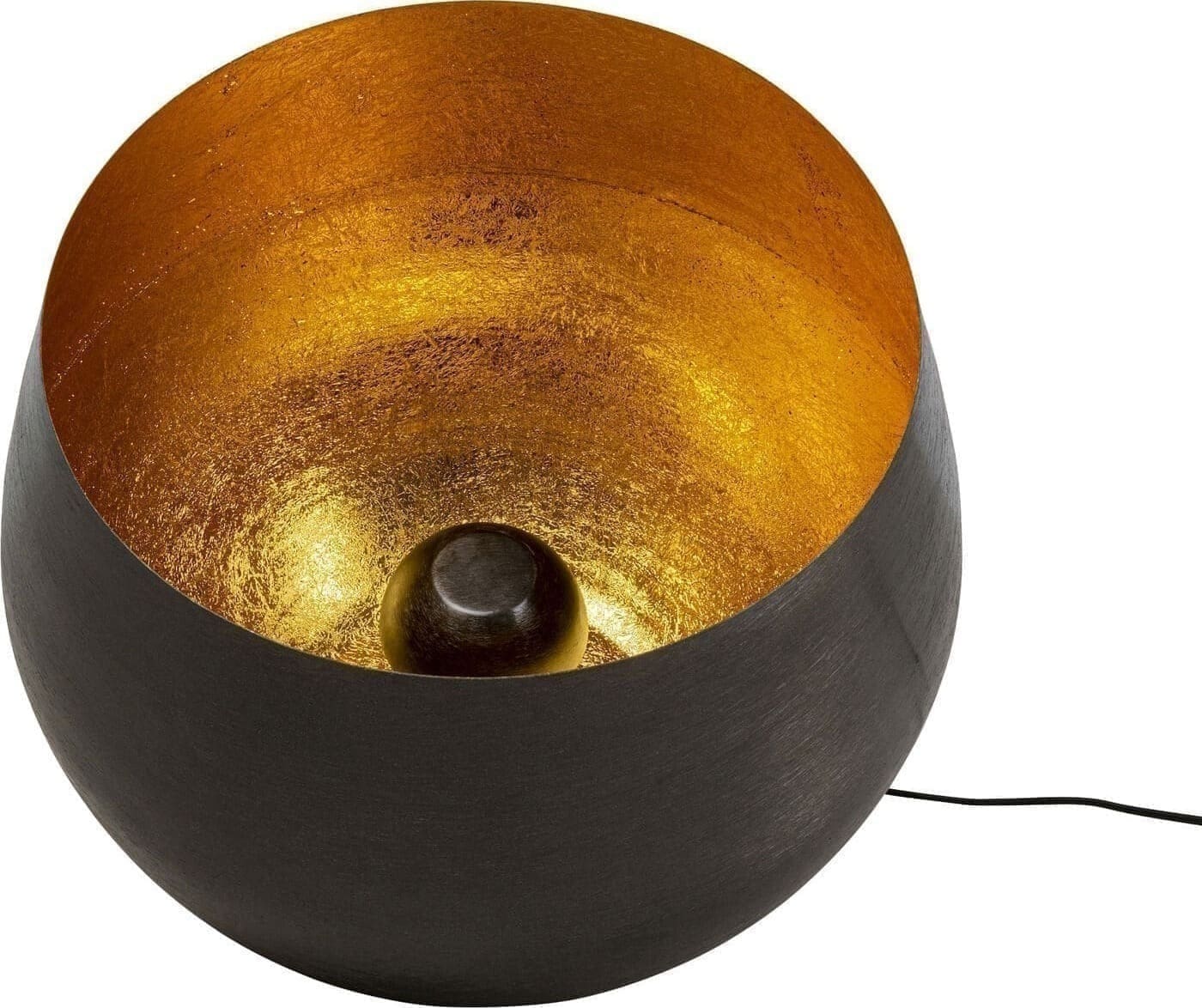 Vloerlamp Apollon Smooth Graphite Ø50cm Kare Design Vloerlamp 54281
