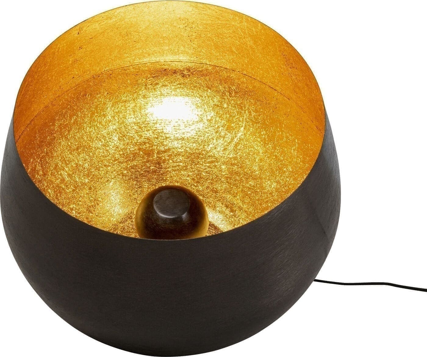 Vloerlamp Apollon Smooth Graphite Ø50cm Kare Design Vloerlamp 54281