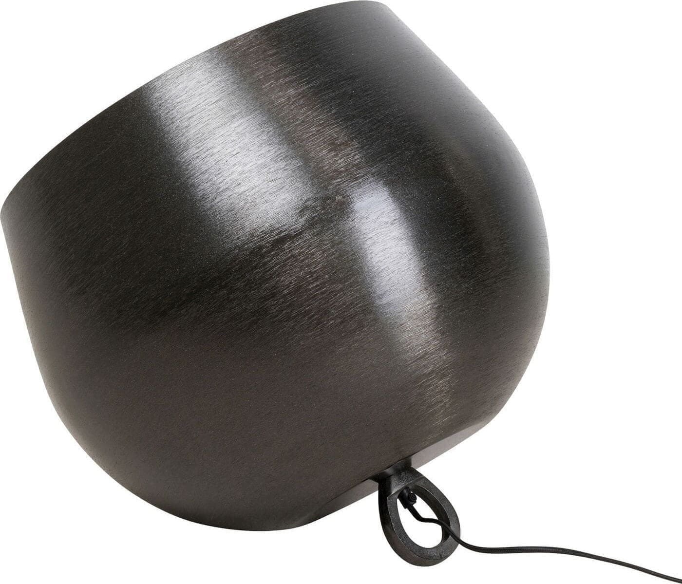 Vloerlamp Apollon Smooth Graphite Ø50cm Kare Design Vloerlamp 54281