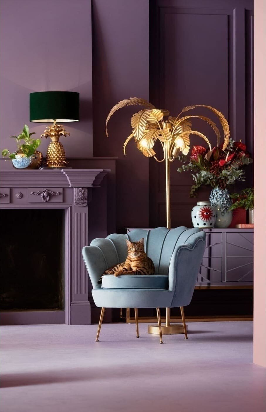 Vloerlamp Palmera 170cm Kare Design Vloerlamp 53063