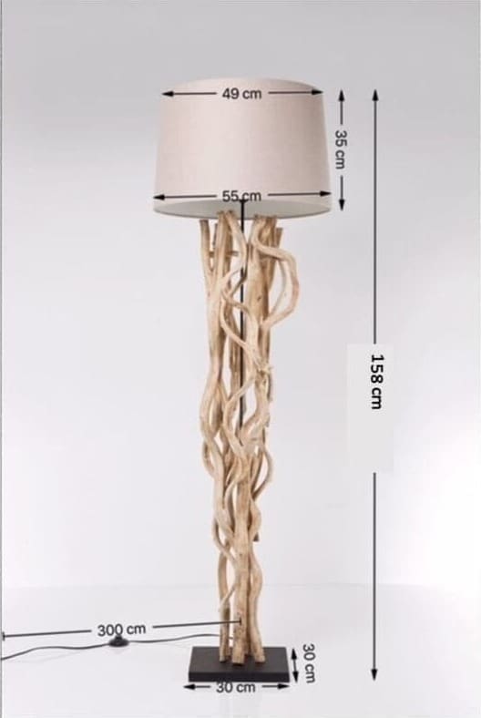 Vloerlamp Scultra Kare Design Vloerlamp 34925