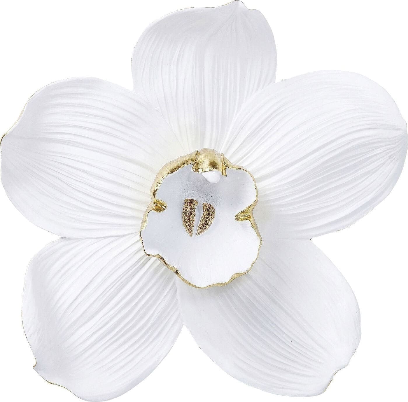 Wanddecoratie Orchid White 54cm Kare Design Wanddecoratie 69163