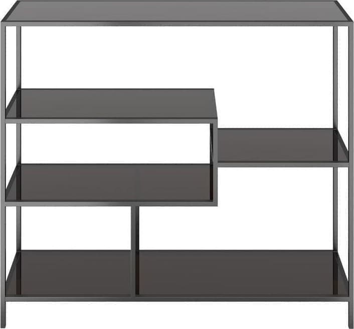 Wandplank Loft Black 115x100cm Kare Design Wandplank 84125