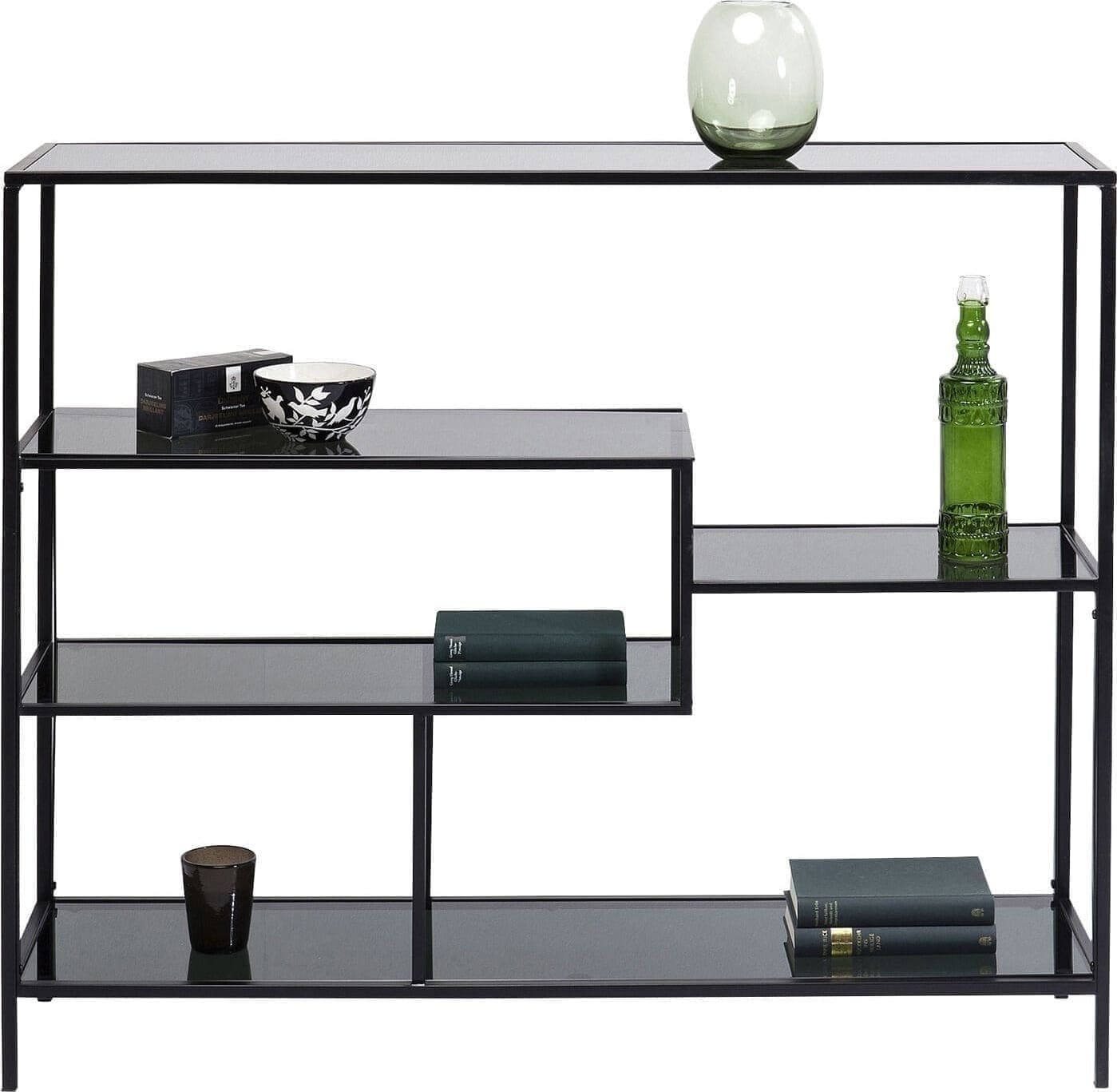 Wandplank Loft Black 115x100cm Kare Design Wandplank 84125