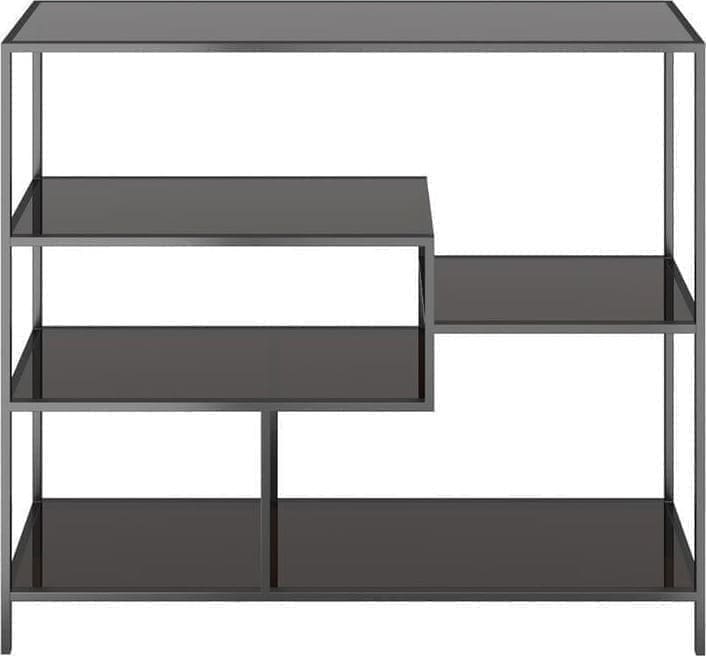 Wandplank Loft Black 115x100cm Kare Design Wandplank 84125