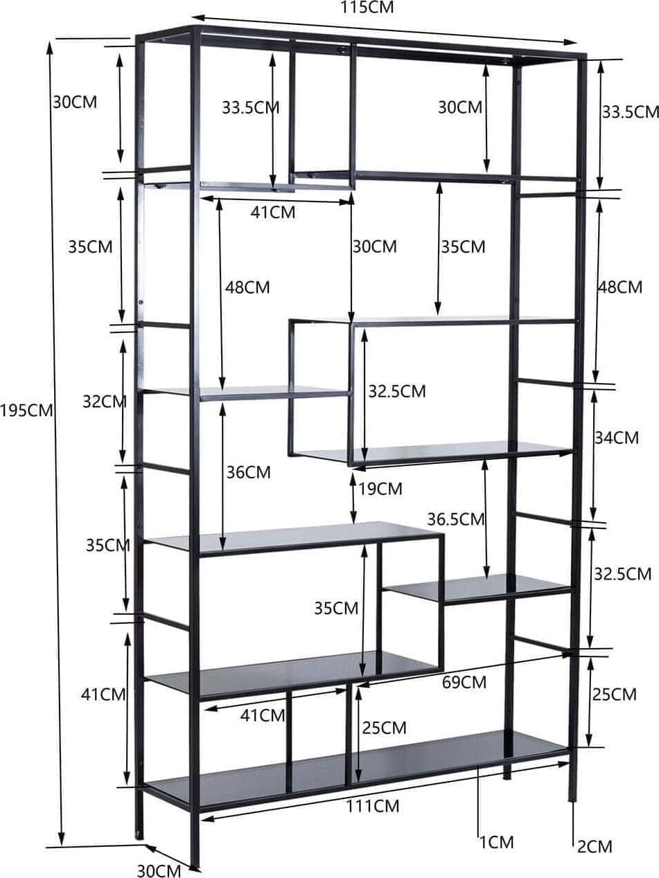 Wandkast Loft 195cm - Afbeelding 32