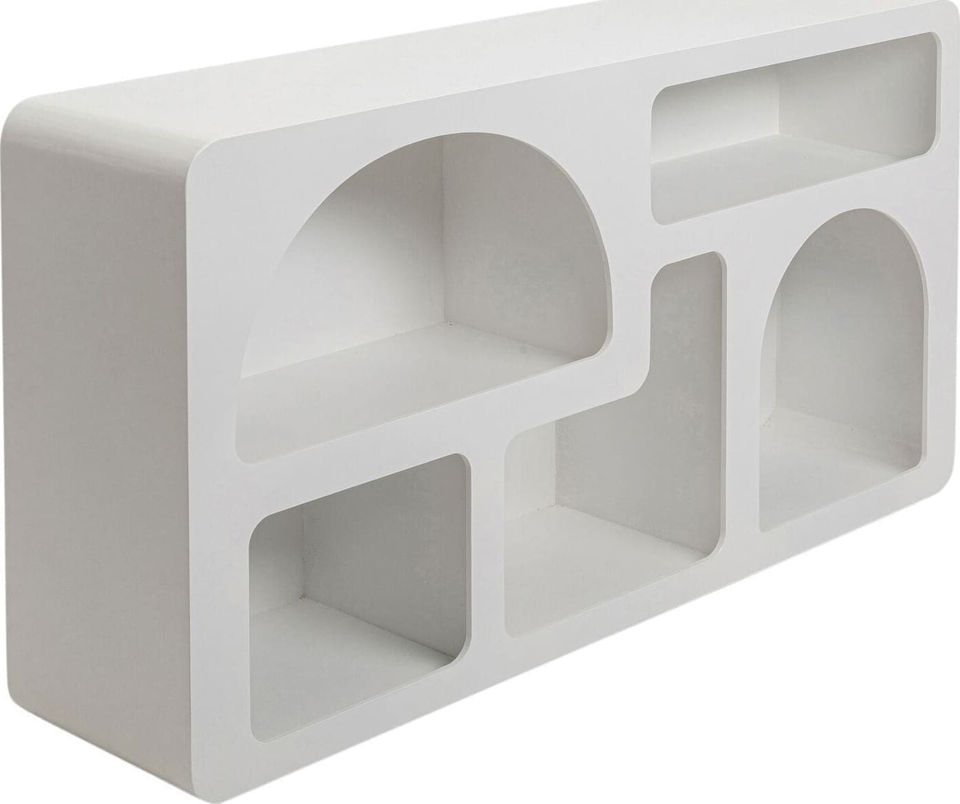 Wandplank Paco White 140x75cm Kare Design Wandplank 87973