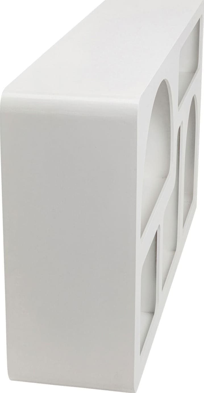 Wandplank Paco White 140x75cm Kare Design Wandplank 87973