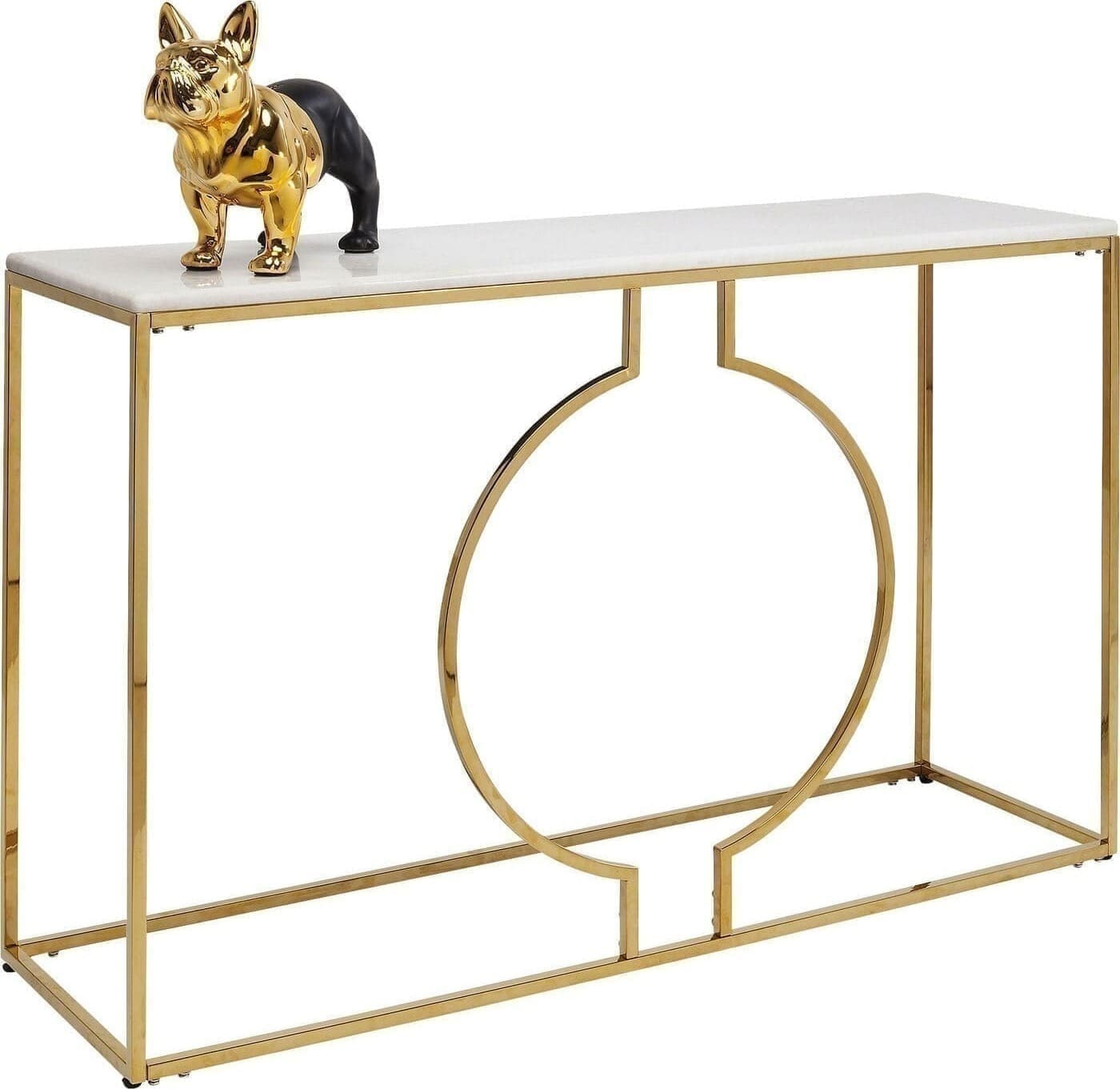 Wandtafel Miami Loft Gold 120cm Kare Design Wandtafel 83851