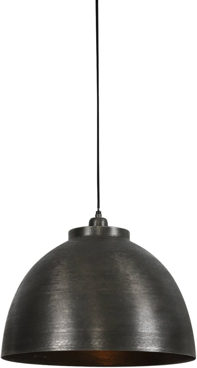 Hanglamp Kylie - Donker Ruw Nikkel Light & Living Hanglamp 3019419