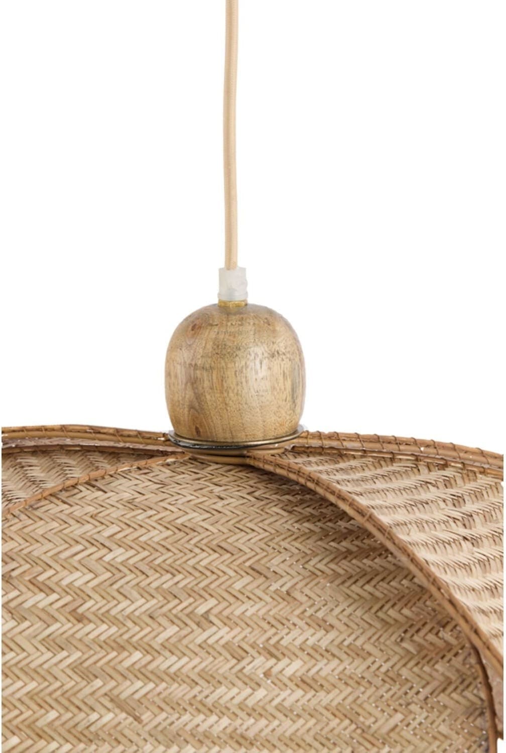 Hanglamp Lavrio - Webbing Naturel+hout Light & Living Hanglamp 2984833