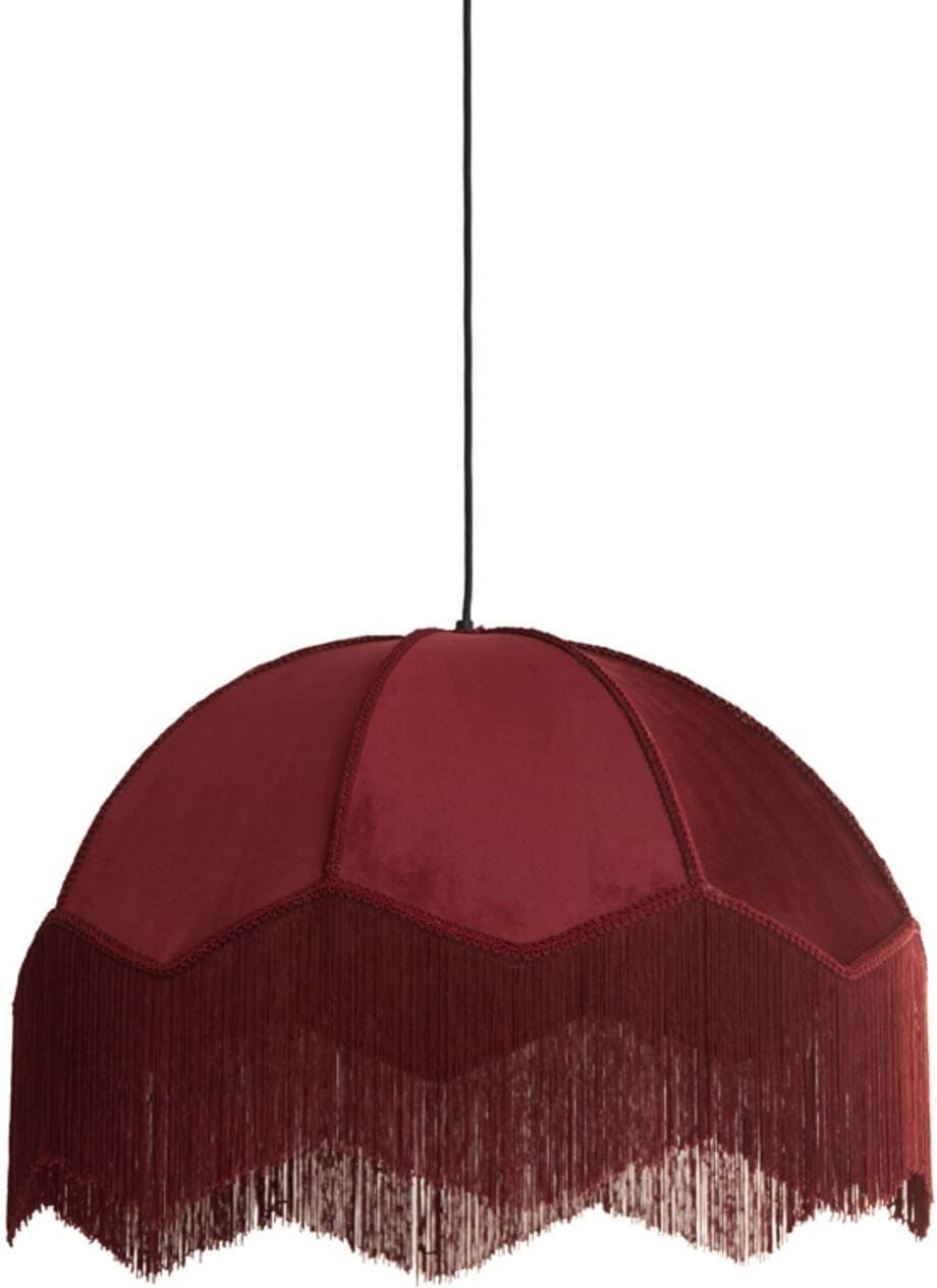 Hanglamp Malacia - Velvet Bordeaux Light & Living Hanglamp 2986317