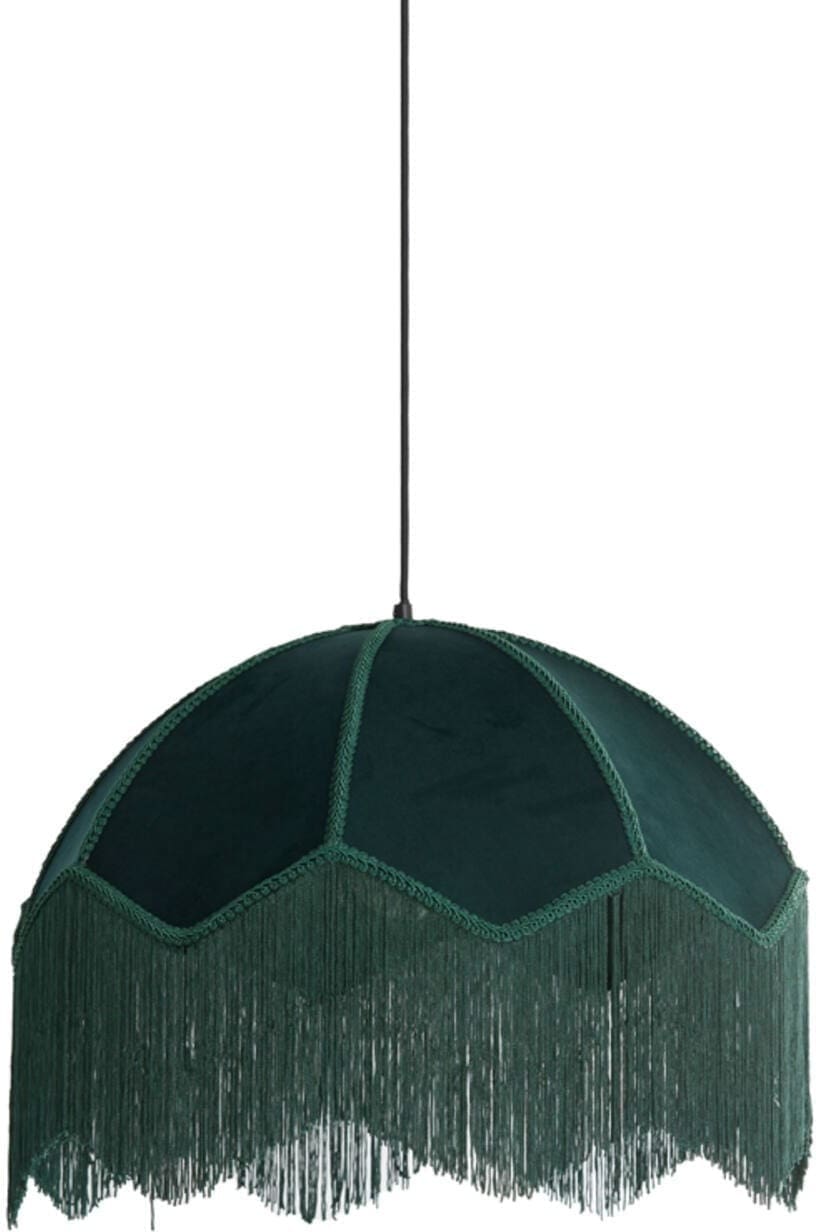 Hanglamp Malacia - Velvet Groen Light & Living Hanglamp 2986376