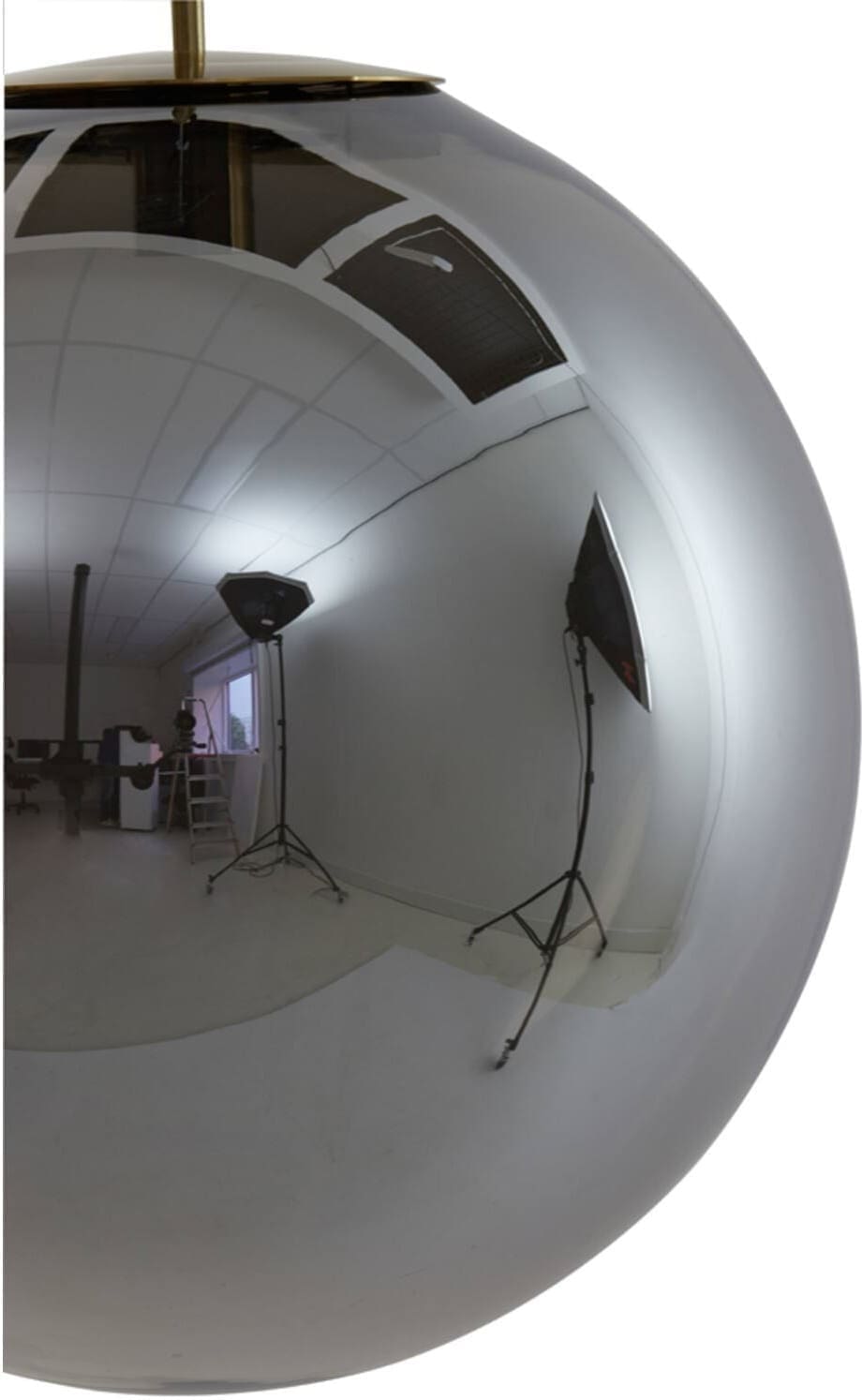 Hanglamp Medina - Antiek Brons+smoke Glas Light & Living Hanglamp 2958765