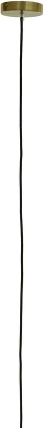 Hanglamp Medina - Antiek Brons+smoke Glas Light & Living Hanglamp 2958765