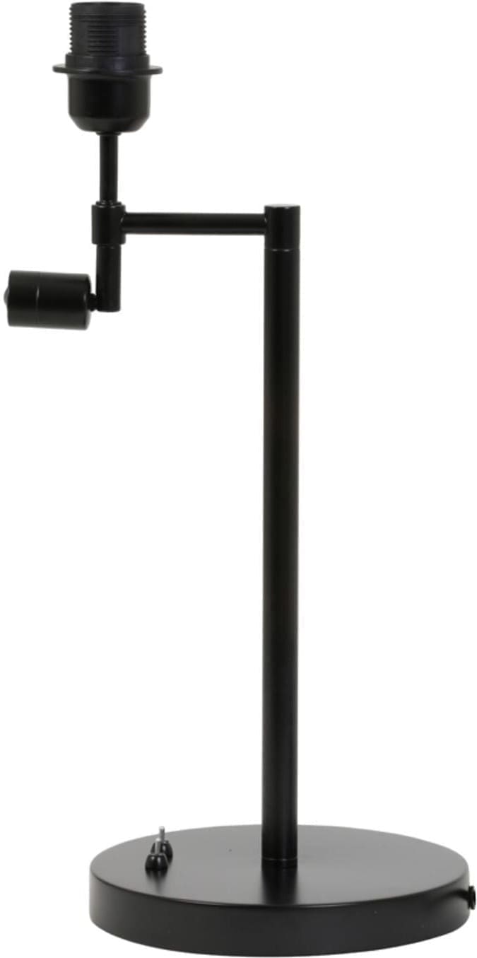 Lampvoet Montana - Mat Zwart Met LED Light & Living Lampvoet 1708258
