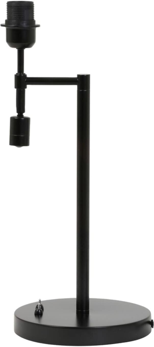 Lampvoet Montana - Mat Zwart Met LED Light & Living Lampvoet 1708258