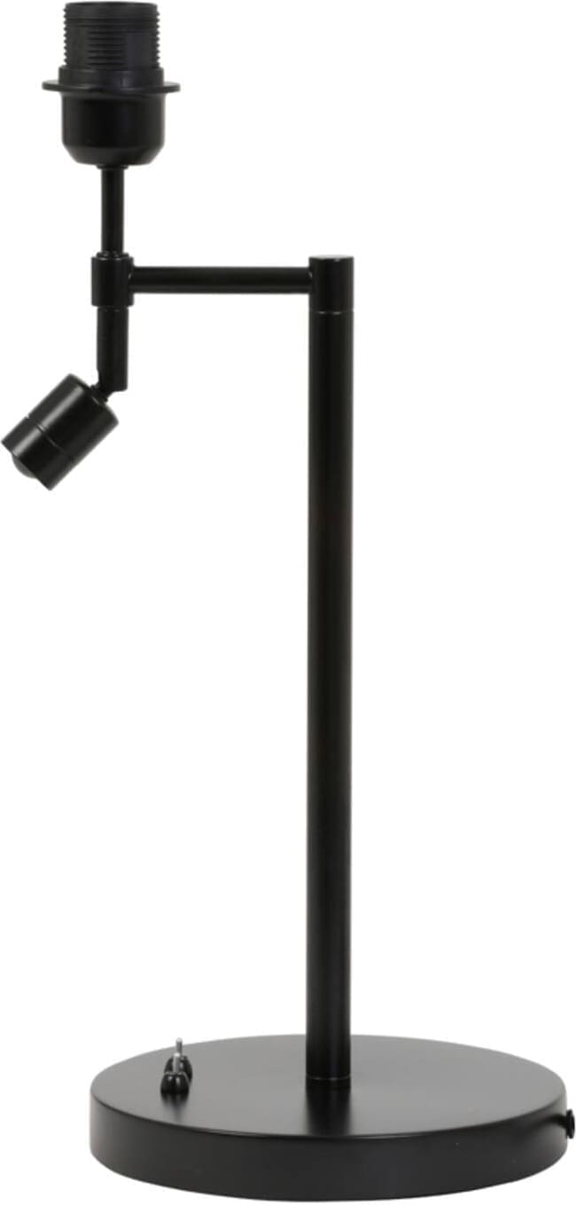 Lampvoet Montana - Mat Zwart Met LED Light & Living Lampvoet 1708258