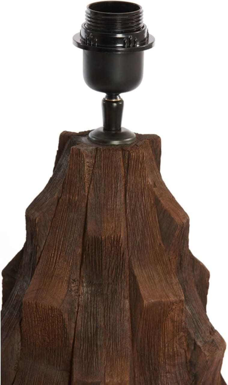 Lampvoet Takabe - Hout Chocolade Bruin Light & Living Lampvoet 7040864