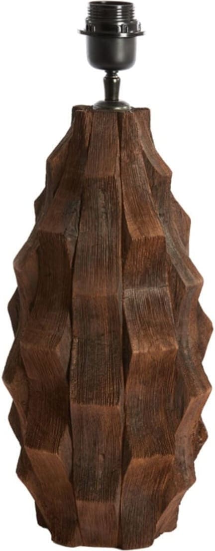 Lampvoet Takabe - Hout Chocolade Bruin Light & Living Lampvoet 7040864