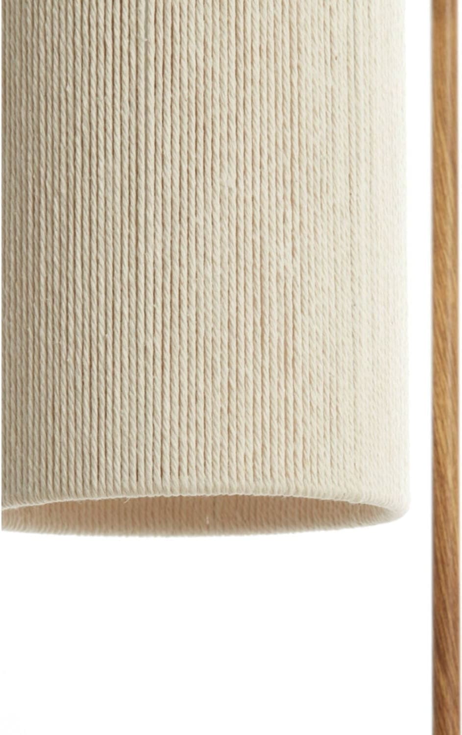 Tafellamp Donio - Hout Print Naturel+touw Crème Light & Living Tafellamp 1885643