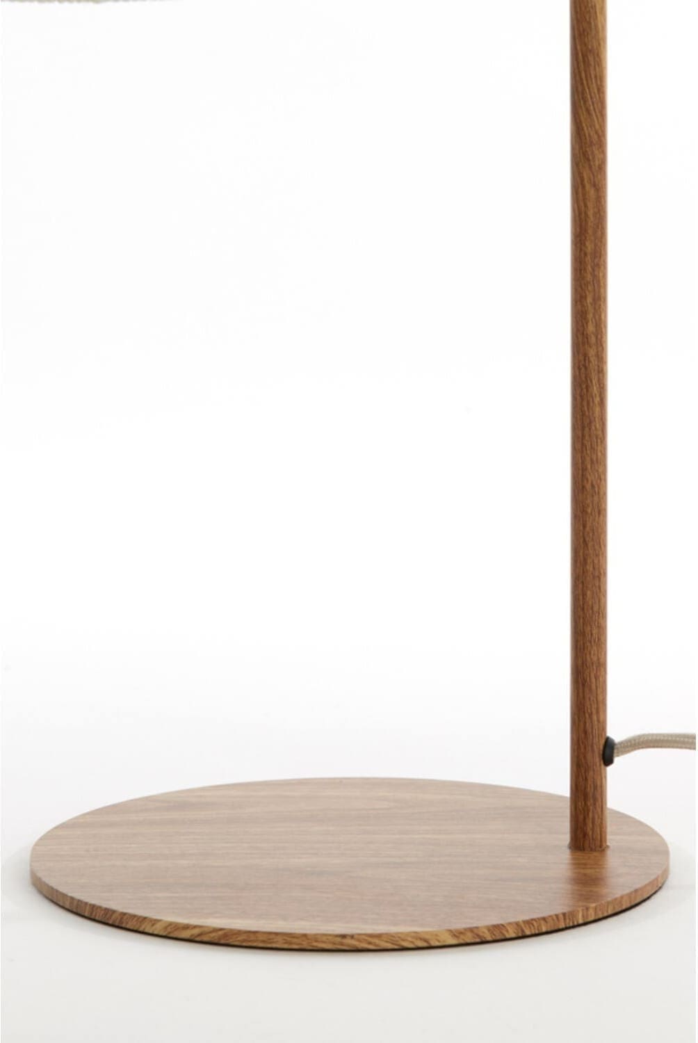 Tafellamp Donio - Hout Print Naturel+touw Crème Light & Living Tafellamp 1885643