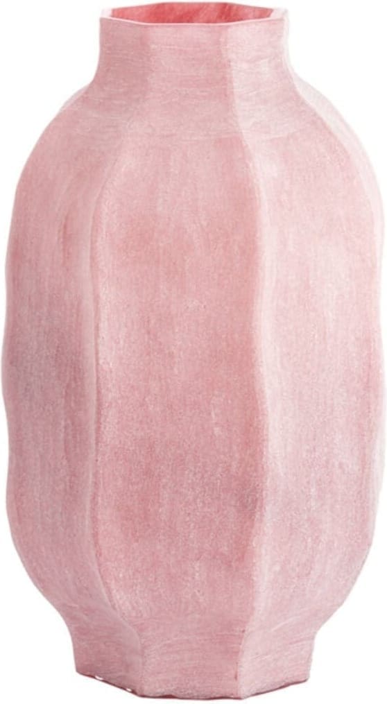 Vaas Tejeda - Glas Donker Roze Light & Living Vaas 5750379