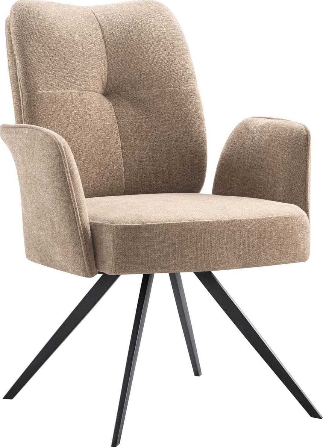 Profijt Meubel Armstoel Anmore draaibaar taupe Taupe Armstoel