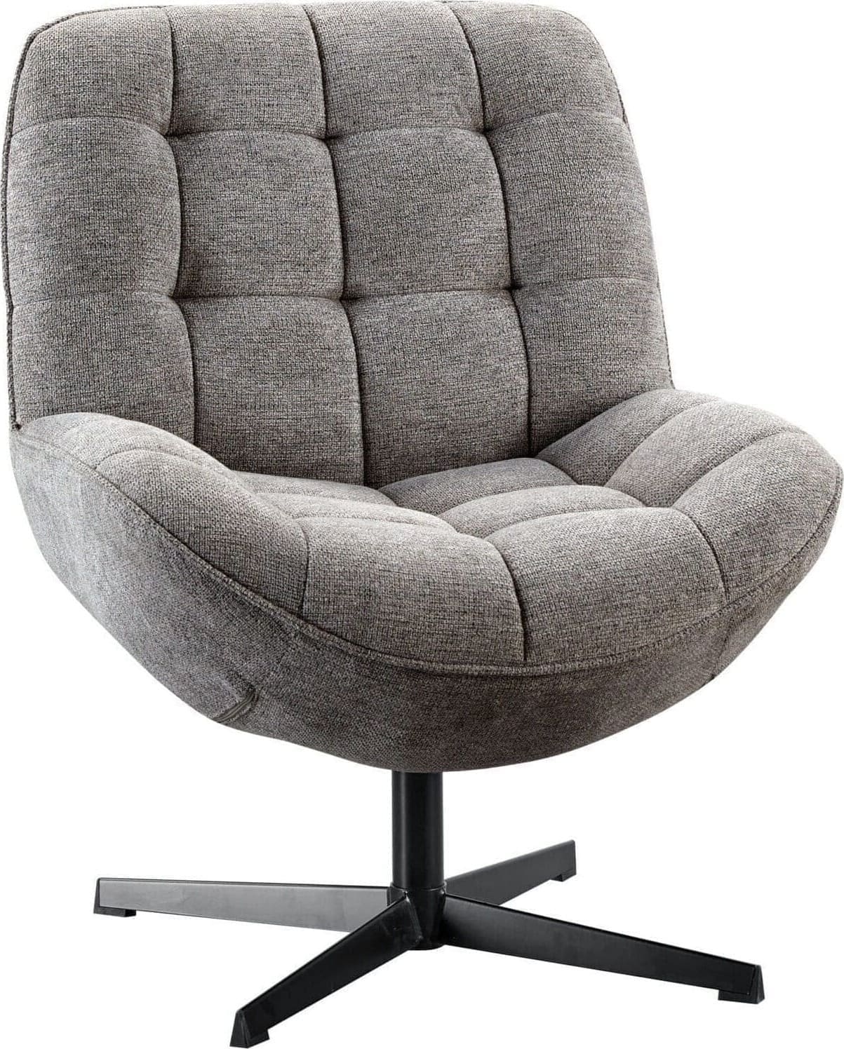 Profijt Meubel Draaifauteuil Morley antraciet Antraciet Draaifauteuil