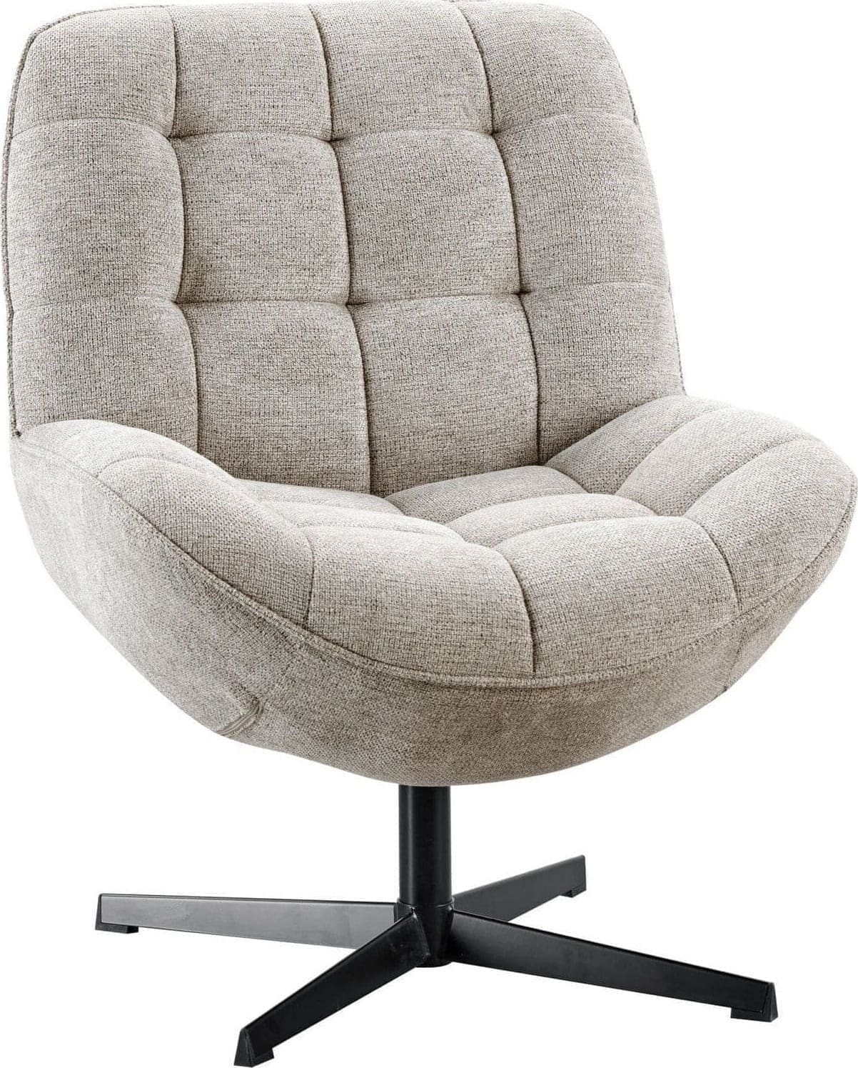 Profijt Meubel Draaifauteuil Morley grijs Grijs Draaifauteuil