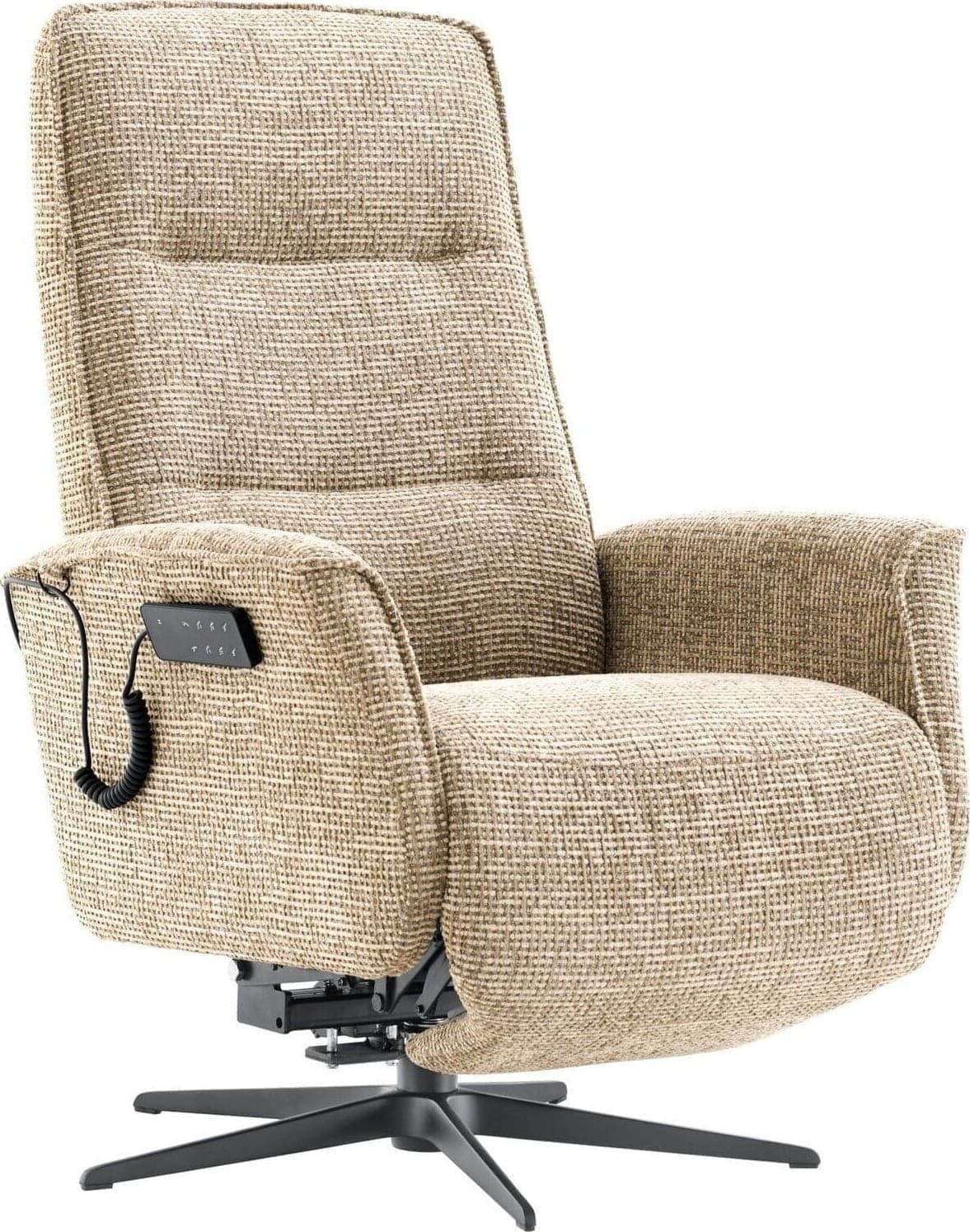 Profijt Meubel Sta-op stoel Hezia elektrisch large bruin Bruin Fauteuil