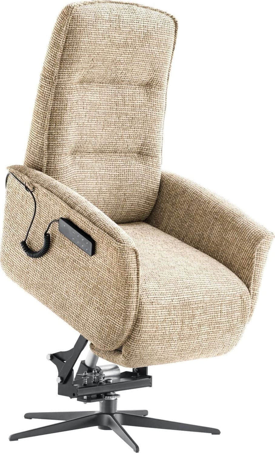 Profijt Meubel Sta-op stoel Hezia elektrisch small bruin Bruin Fauteuil
